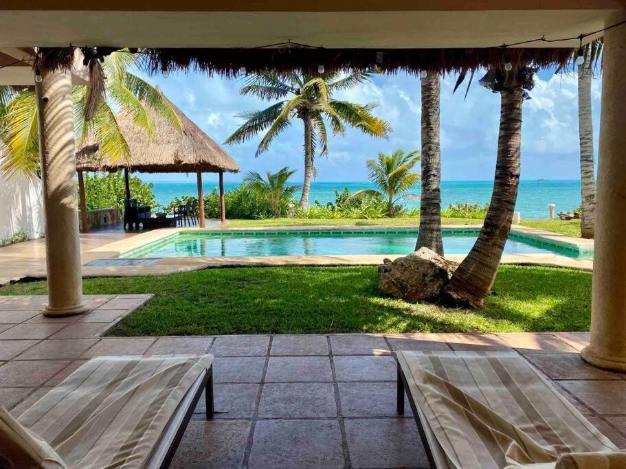 El Meco Beachfront & Private Pool Villa By Casa Paraiso Κανκούν Εξωτερικό φωτογραφία